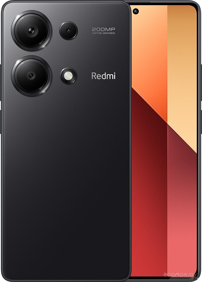 Купить Смартфон Xiaomi Redmi Note 13 Pro 8GB/256GB с NFC международная  версия (полуночный черный) в Могилеве, цена 1299.00