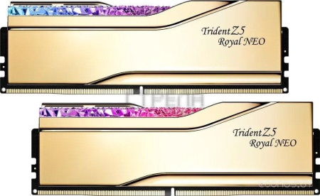 Оперативная память G.SKILL Trident Z5 Royal Neo 2x32ГБ DDR5 6000 МГц F5-6000J2836G32GX2-TR5G