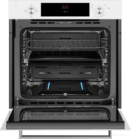 Газовый духовой шкаф Weissgauff WGO 702 White Glass